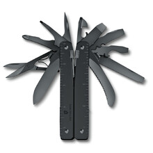 Мультитул VICTORINOX SwissTool MXBS, 115 мм, 26 функций, чёрный, в нейлоновом чехле