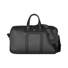 Дорожная сумка VICTORINOX Architecture Urban2 Weekender, серый, полиэстер/кожа, 24x56x30 см, 45 л