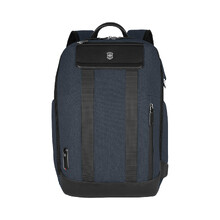 Рюкзак VICTORINOX Architecture Urban2 City Backpack 14'', синий, полиэстер / кожа, 30x19x42 см, 17 л