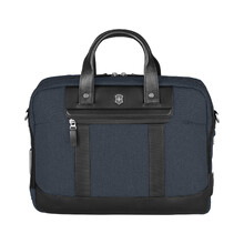 Портфель VICTORINOX Architecture Urban2 Briefcase 15'', синий, полиэстер/кожа, 42x13x31 см, 16 л