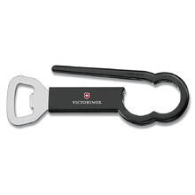 Открывалка для бутылок VICTORINOX Pet, сталь/пластик, чёрная