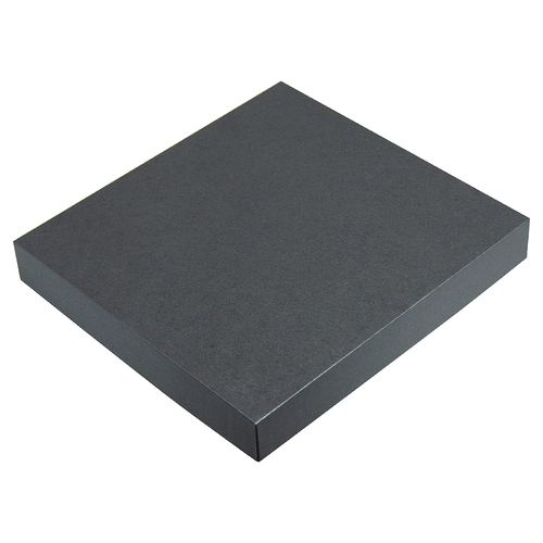 Коробка подарочная, антрацит, Solution Superior, размер 24*21,2*4 см, под ежедневник в суперобложке