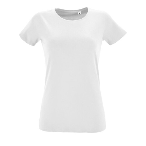 Футболка женская Regent Fit Women белая, размер S