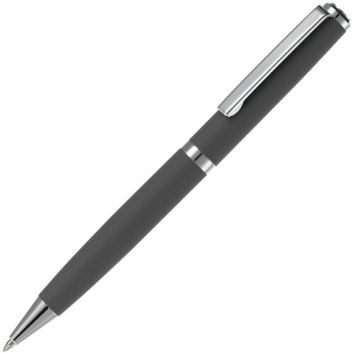 Ручка шариковая Inkish Chrome в футляре, серая