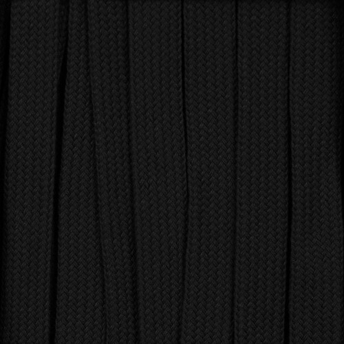 Плоский шнур Cord L, черный, 110 см