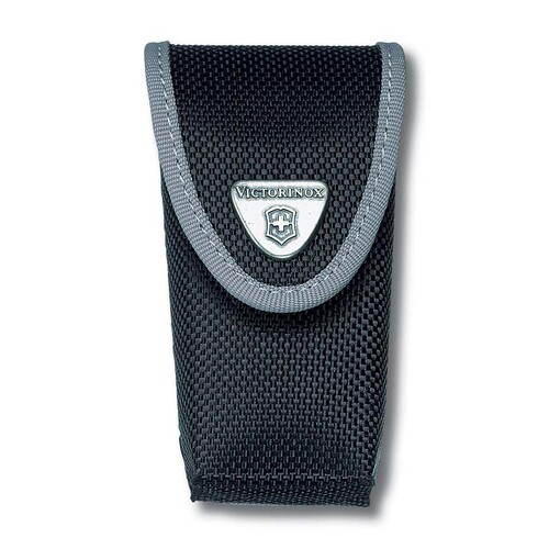 Чехол на ремень VICTORINOX для ножей 91 и 93 мм толщиной 2-4 уровня, на липучке, нейлоновый, чёрный