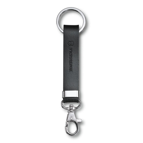 Подвеска на ремень VICTORINOX, 7 см, с карабином и кольцом для ключей, кожаная