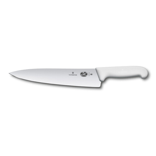 Нож разделочный VICTORINOX Fibrox, 25 см, белый