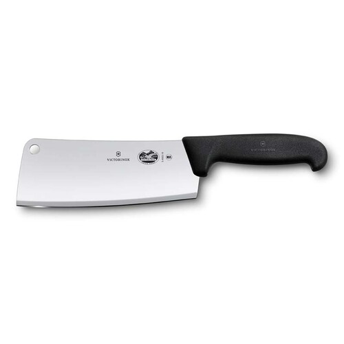 Кухонный топорик VICTORINOX Fibrox, лезвие 18 см, черная рукоять