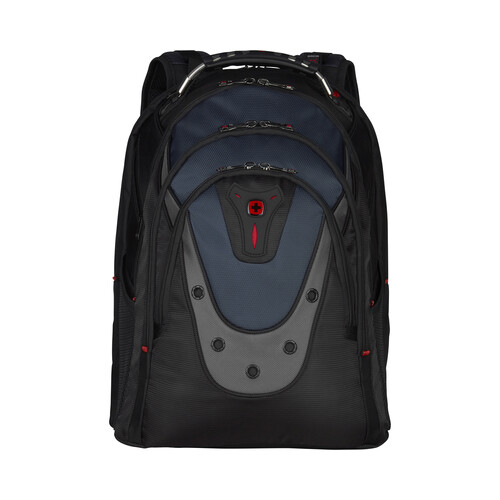 Рюкзак WENGER Ibex 17", черный/синий, полиэстер/ПВХ, 37 x 26 x 47 см, 23 л