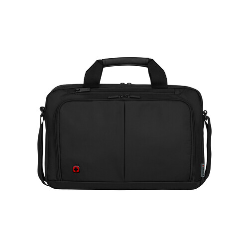 Портфель для ноутбука 14'' WENGER, черный, нейлон / ПВХ, 39 x 8 x 25 см, 5 л