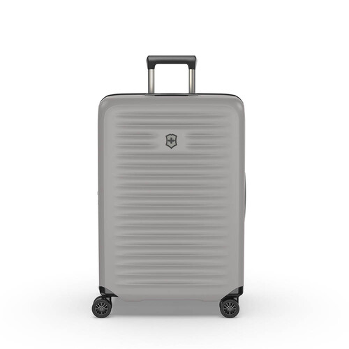 Чемодан VICTORINOX Airox Advanced, серо-белый матовый, 100% поликарбонат Makrolon, 46x29x69 см, 75 л