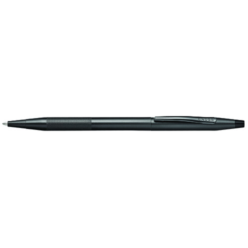 Шариковая ручка CROSS коллекция «ВЕЧНАЯ КЛАССИКА | CENTURY CLASSIC» Black Micro Knurl