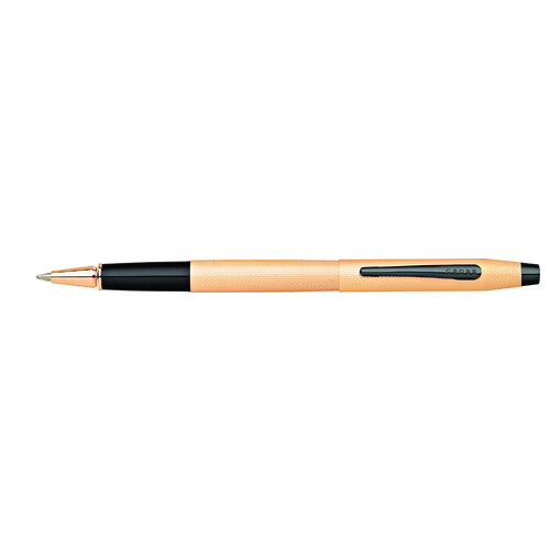 Ручка-роллер CROSS коллекция «ВЕЧНАЯ КЛАССИКА | CENTURY CLASSIC» Brushed Rose Gold PVD