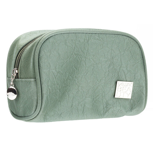 Косметичка Dewal Beauty серия "Прованс", зеленая, 19х9х11