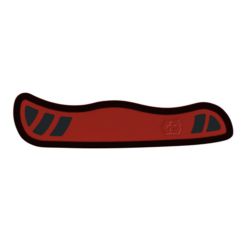 Передняя накладка для ножей VICTORINOX 111 мм, нейлоновая, красно-чёрная