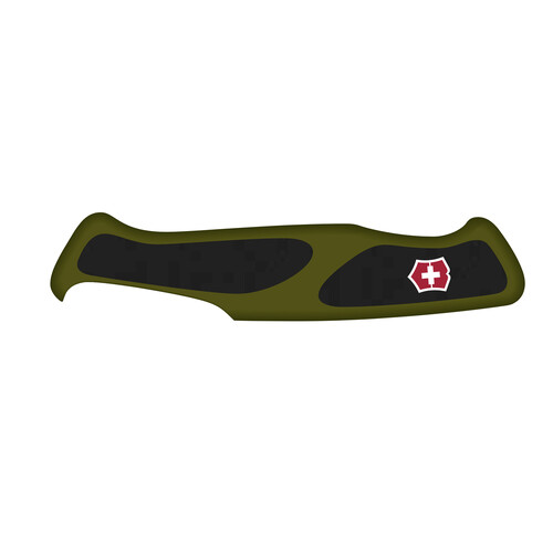 Передняя накладка для ножей VICTORINOX 130 мм, нейлоновая, зелёно-чёрная