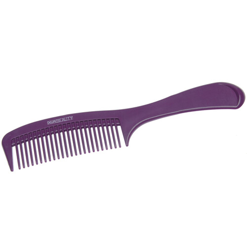 Расческа Dewal Beauty с ручкой, фиолетовая 22,0 см