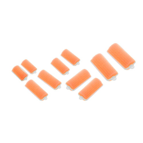 Бигуди поролоновые Dewal Beauty d 22ммx70мм(10шт) оранжевые