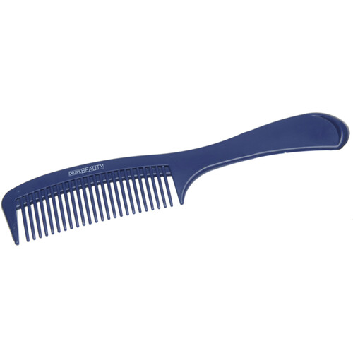 Расческа Dewal Beauty с ручкой синяя 22,0 см