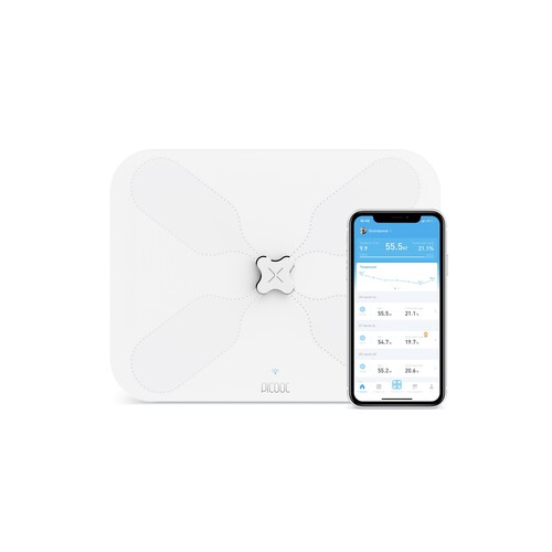 Умные диагностические весы с Wi-Fi Picooc S3 Lite White (6924917717049), белый