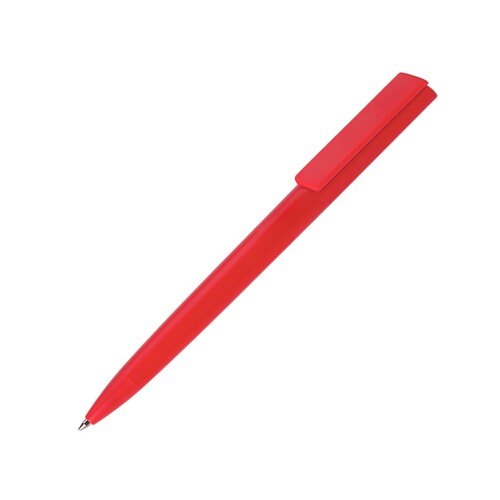 Ручка пластиковая шариковая "Taper Solid", матовый красный