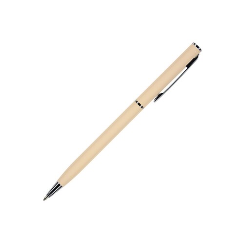Ручка шариковая автоматическая BrunoVisconti® "PALERMO" цвет корпуса пудровый, soft-touch, 0.7 мм