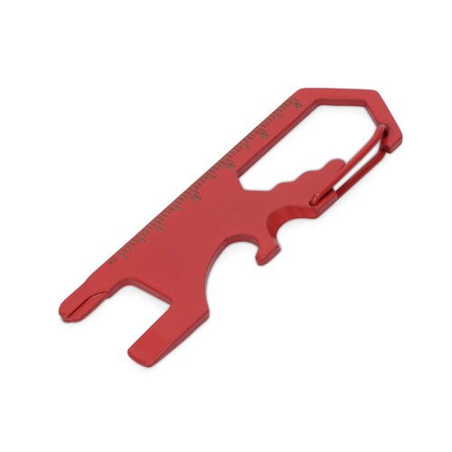 Мультиинструмент "Carabiner", красный