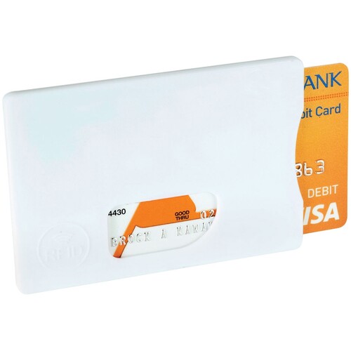 Защитный RFID чехол для кредитной карты "Arnox", белый