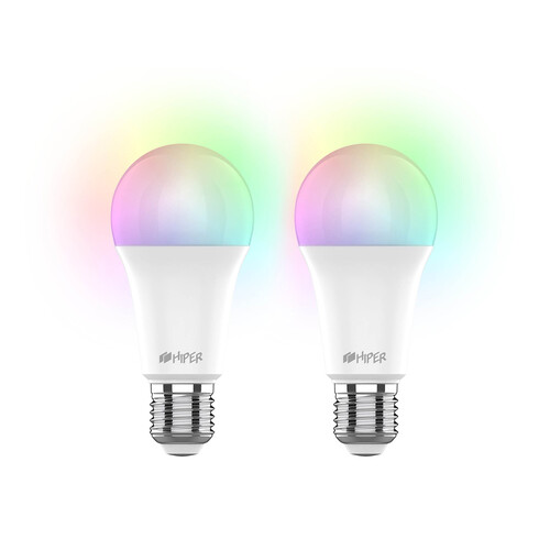 Набор из двух лампочек «IoT CLED M1 RGB», E27, белый