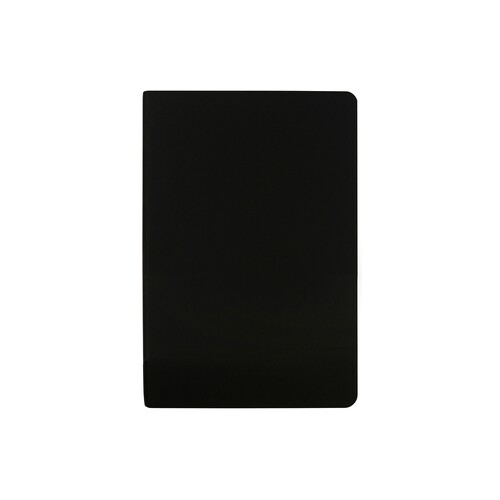 Бизнес тетрадь А5 "Megapolis flex" 60 л. soft touch клетка, черный