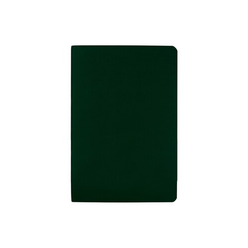 Бизнес тетрадь А5 "Megapolis flex" 60 л. soft touch клетка, зеленый