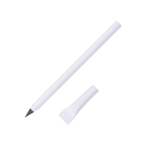 Вечный карандаш из переработанной бумаги "Recycled pencil", белый (Р)