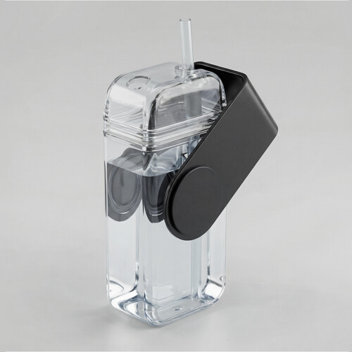 Бутылка для воды JUICY DRINK BOX, черный