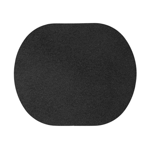 ПАТЧ ОВАЛ nubuk (чёрный) 6,0 х 5,0 см