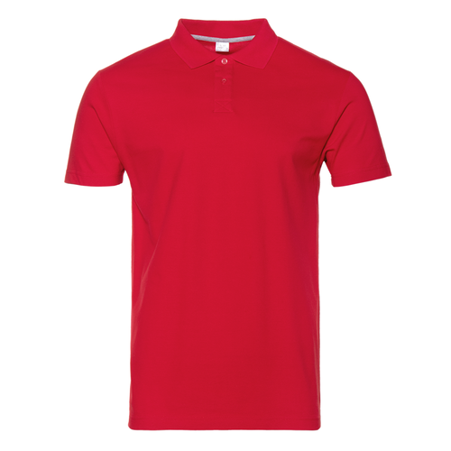 Рубашка поло унисекс STAN хлопок 185, 04U, Красный,  (14)  (40/3XS)