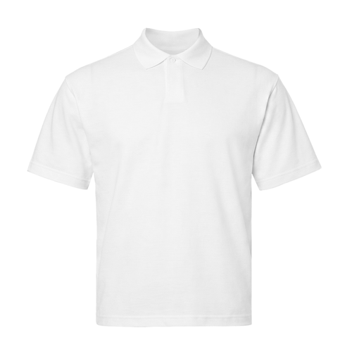 Поло STAN, хлопок 240, 401, Белый,  (10/1)  (54/XXL)