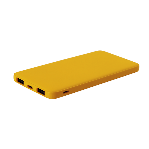 Внешний аккумулятор Bplanner Power 1 ST, софт-тач, 5000 mAh (Желтый)