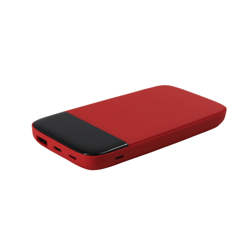 Внешний аккумулятор Bplanner Power 3 ST, софт-тач, 10000 mAh (Красный)