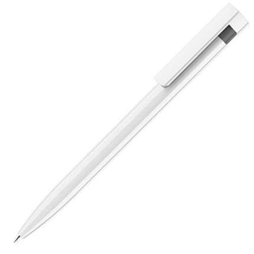 Шариковая ручка Senator с нажимным механизмом "Liberty Polished Basic" (Белый; Чёрный)