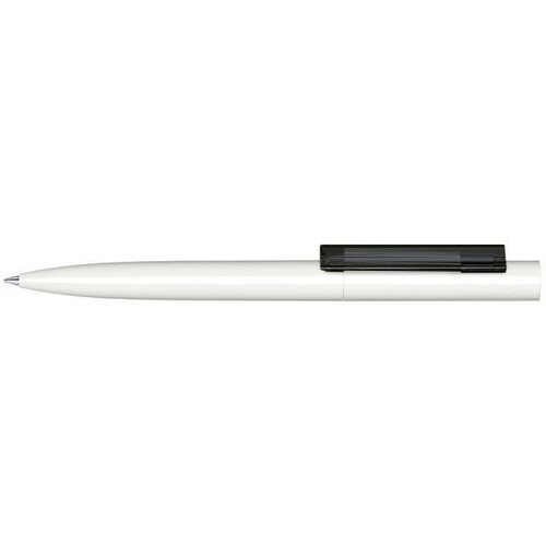 Шариковая ручка Senator с поворотным механизмом "Headliner Polished  Basic" (Белый; Чёрный)