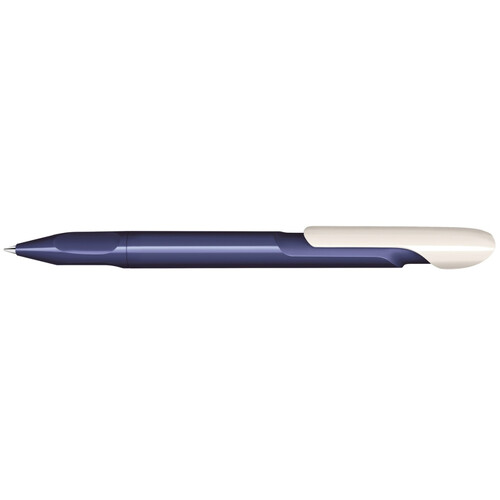 Шариковая ручка Senator "Evoxx DUO Polished Recycled" (Темно-синий/белый)