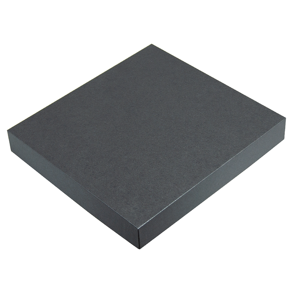 Коробка подарочная, антрацит, Solution Superior, размер 24*21,2*4 см, под ежедневник в суперобложке