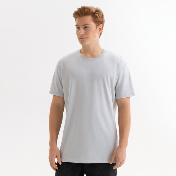 Футболка унисекс Крис (Kris), 150 гр., светло-серая, размер XS