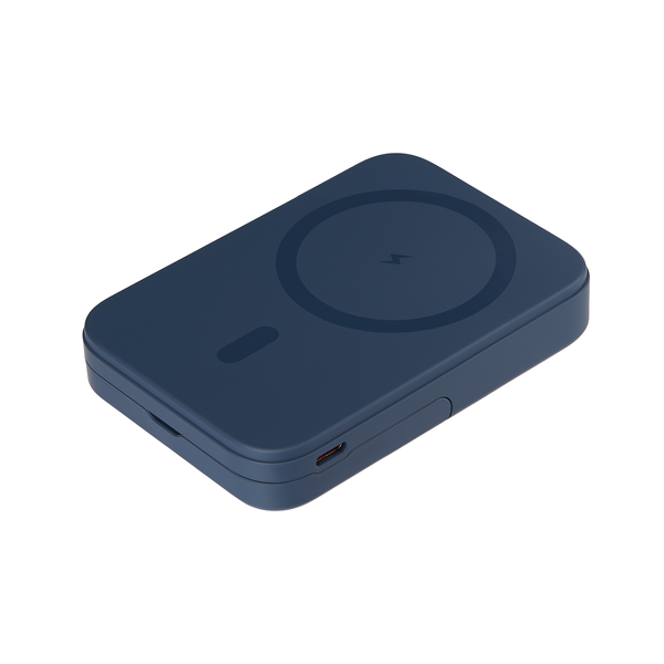 Внешний аккумулятор Юнион PD (Union PD) 10000mAh с функцией беспроводной зарядки 15W, синий