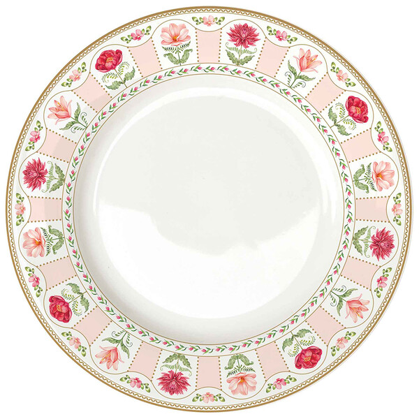 Тарелка обеденная flowery, D27 см