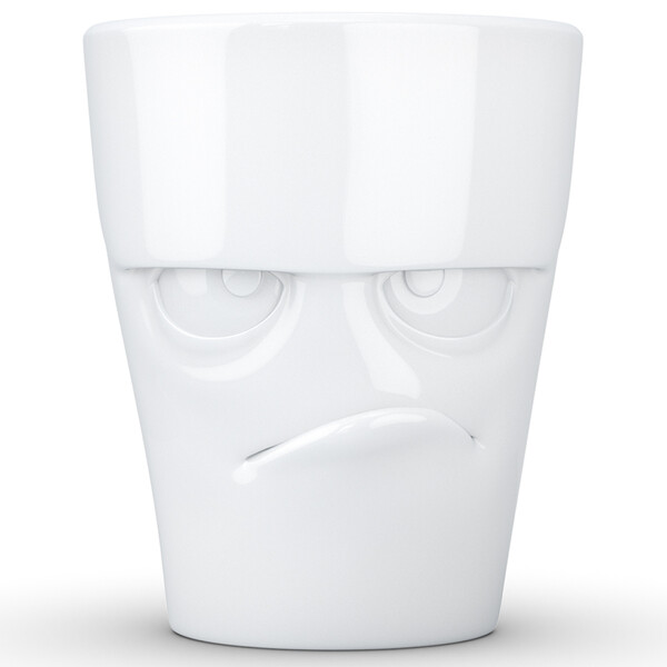 Кружка grumpy, 350 мл, белая