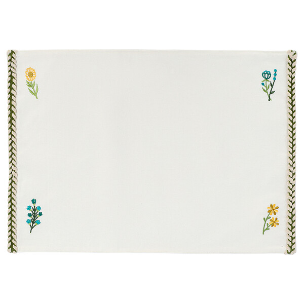 Салфетка под приборы meadow bloom из коллекции ethnic, 33х48 см