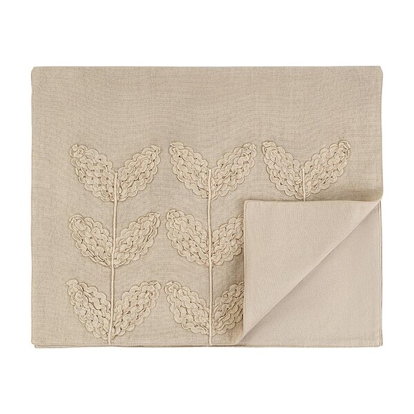 Дорожка на стол desert leaf из коллекции essential, 45х150 см