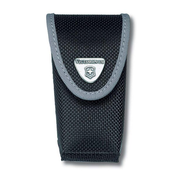 Чехол на ремень VICTORINOX для ножей 91 и 93 мм толщиной 2-4 уровня, на липучке, нейлоновый, чёрный